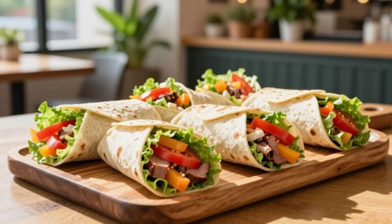 subway wraps menu