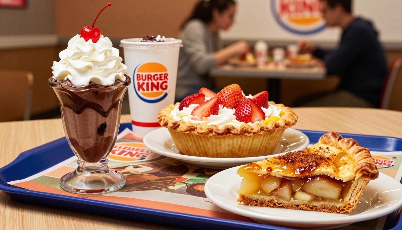 Burger King Dessert Menu